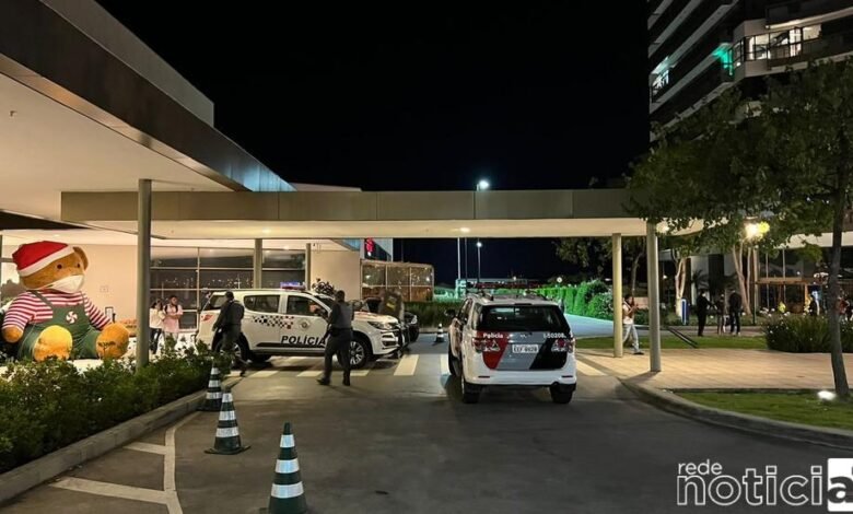 Shopping é invadido por bandidos que provocam tiroteio