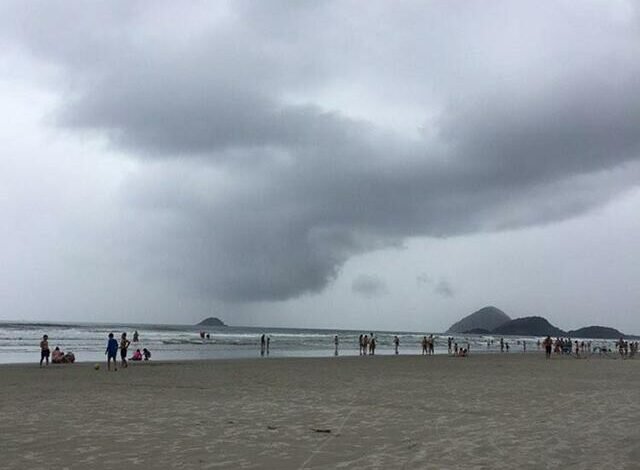 Última semana do ano deve ser de chuva no Litoral Norte