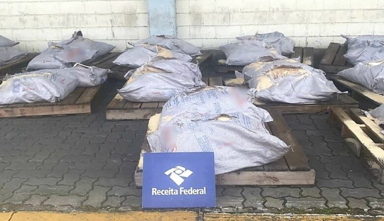 Mais de 700 kg de cocaína são apreendidos no Porto de Santos