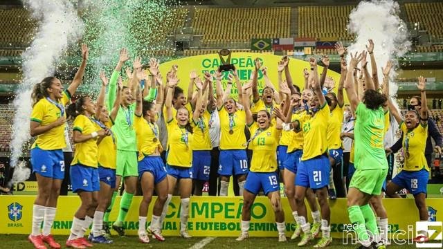 Brasil fatura pela oitava vez o torneio Internacional de Futebol Feminino