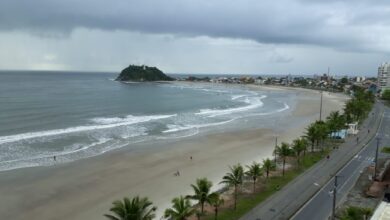 Frente Fria chega ao Litoral de São Paulo