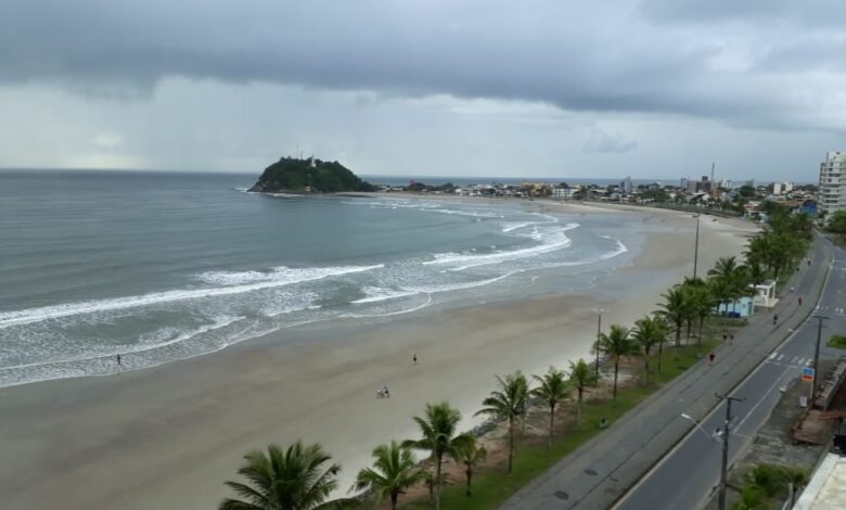 Frente Fria chega ao Litoral de São Paulo