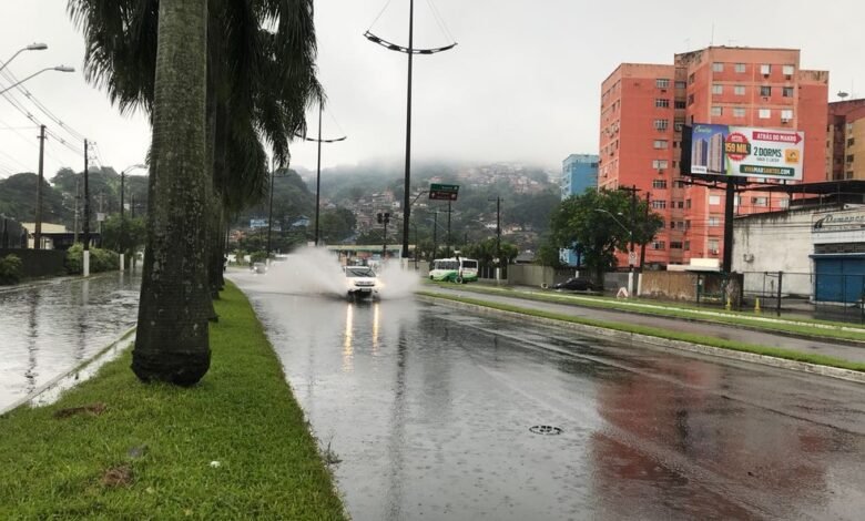 O tempo promete virar durante a passagem de ano na Baixada Santista
