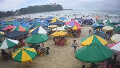 Seis praias do Litoral Norte estão impróprias para o banho