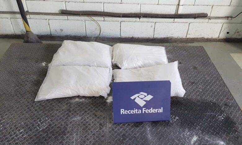 40 kg de Cocaína são encontrados no Porto de Santos