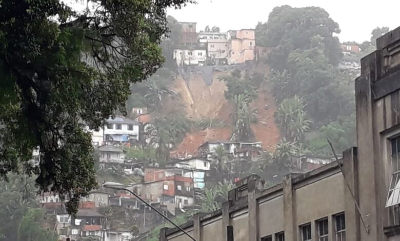 Defesa Civil emite alerta para chuvas volumosas na Baixada Santista