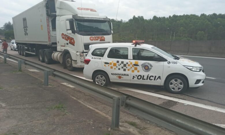 Polícia Rodoviária prende ladrão de caminhão em Jundiaí