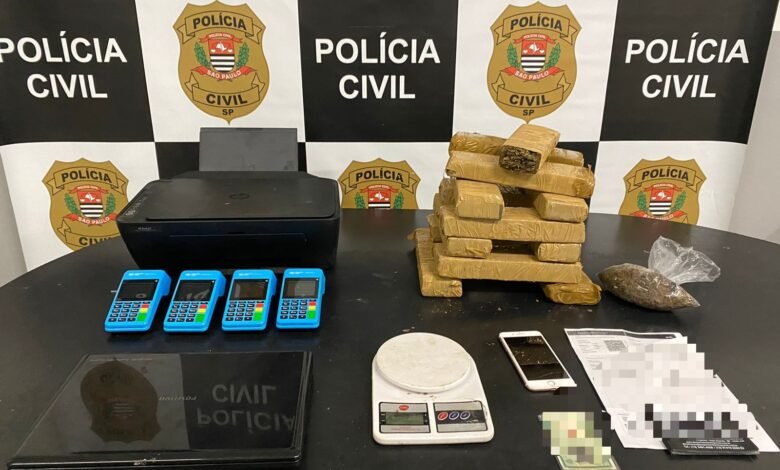 Acusado de tráfico de drogas e estelionato é preso em São Vicente