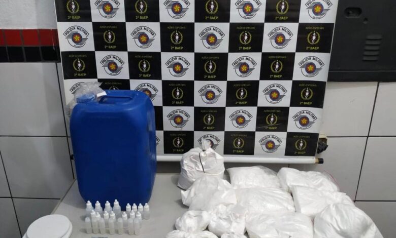 Operação resulta na apreensão de 10 Kg de cocaína em Guarujá