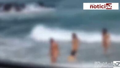 Banhistas são flagrados nus em praia da Bahia