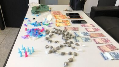 Casal acusado de tráfico de drogas é preso