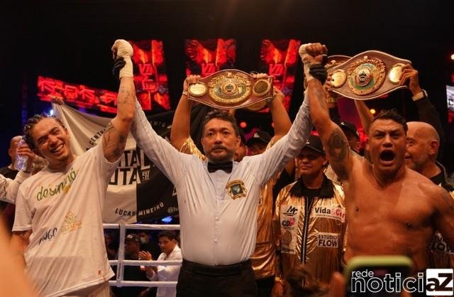 Whindersson Nunes estreia no boxe com um empate contra Popó