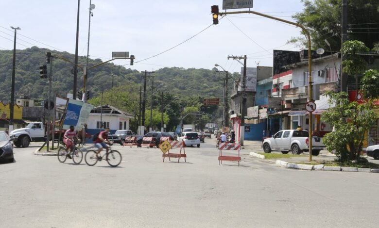 Avenida do Guarujá terá interdição para obras da Sabesp