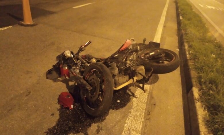 Motorista embriagado atropela e mata motociclista em avenida de Santos
