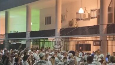 Protesto da torcida do Santos