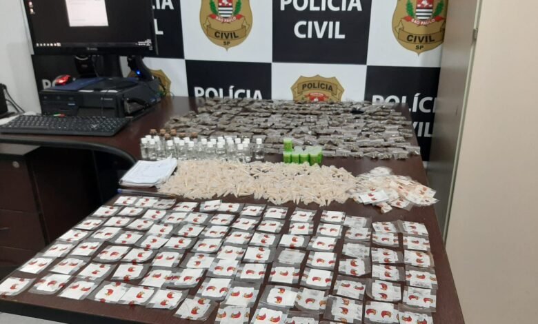 Trio responsável pelo tráfico de drogas em Mongaguá é preso