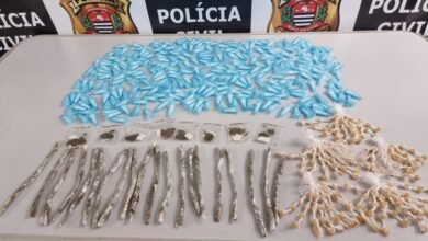 Homem é flagrado com grande quantidade de drogas e vai preso em Peruíbe