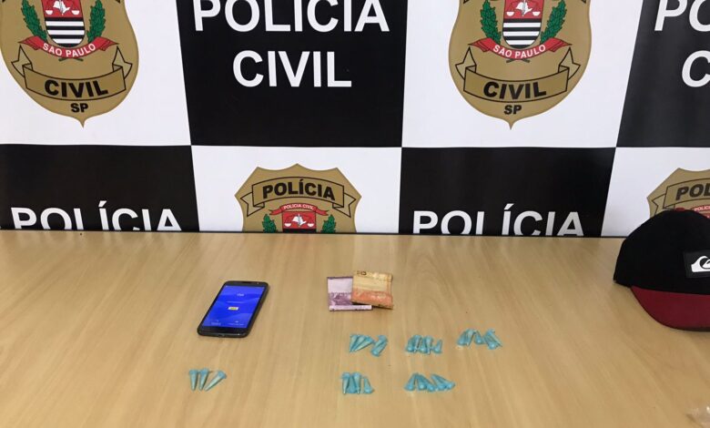 Suspeito de tráfico de drogas em Registro é preso