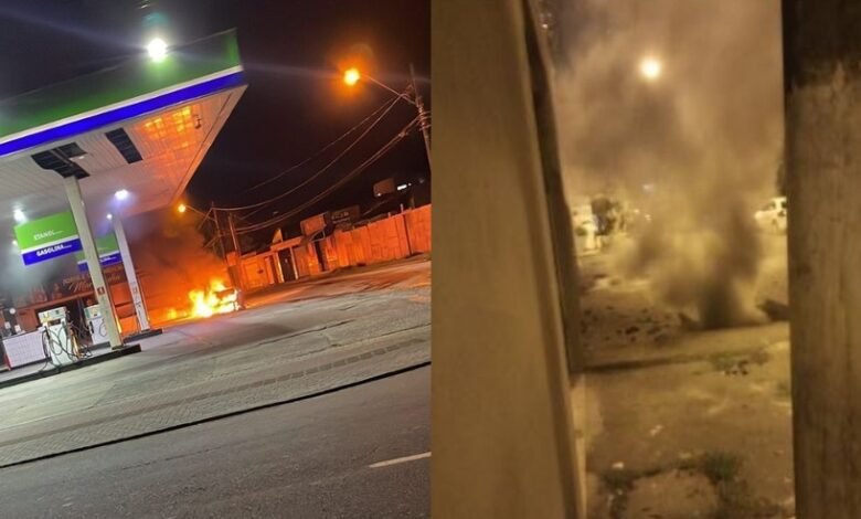 Cetesb afirma que objeto inflamável provocou incêndio com explosão em Praia Grande