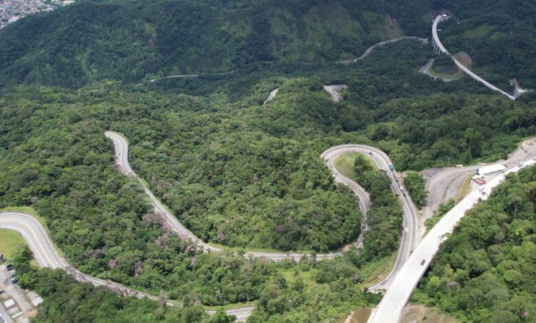 Duplicação do trecho de serra da Tamoios é entregue após três atrasos