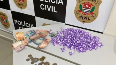 Suspeito de tráfico de drogas é preso em flagrante em Praia Grande