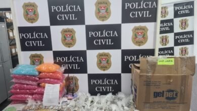 Homem é preso com grande quantia de drogas em Guarujá