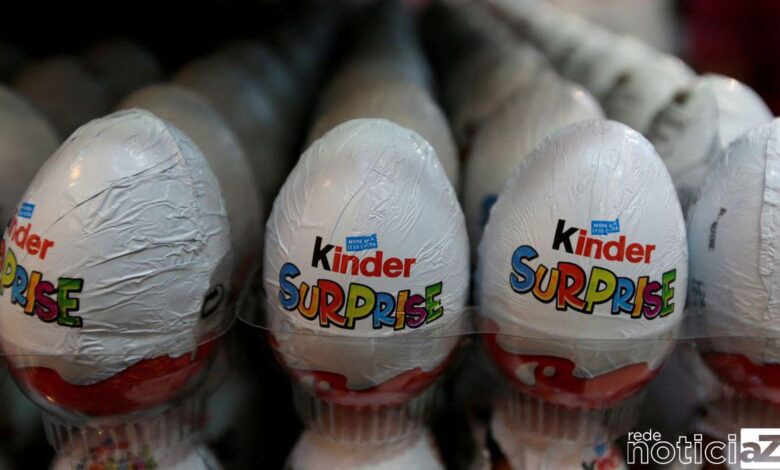 Venda de chocolates Kinder fabricados na Bélgica é proibida pela Anvisa