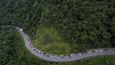 Trânsito nas estradas do Litoral Norte é intenso no feriado de Tiradentes