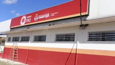 Base do SAMU de Guarujá é invadida e cilindros de oxigênio são furtados