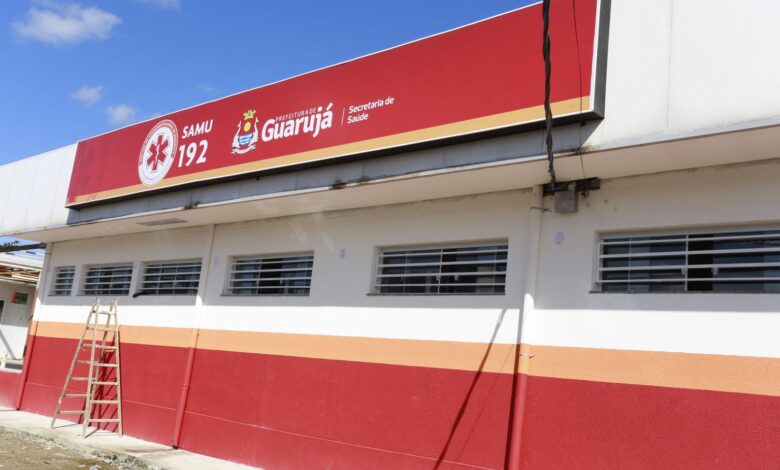 Base do SAMU de Guarujá é invadida e cilindros de oxigênio são furtados