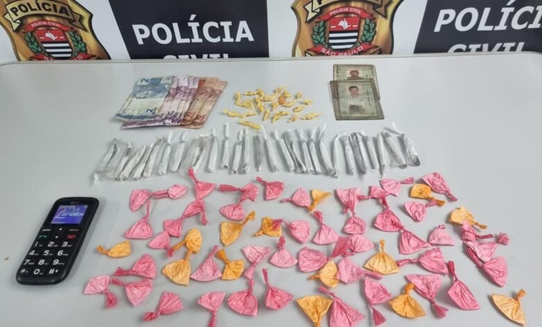 Homem é preso acusado de tráfico de drogas em Itanhaém