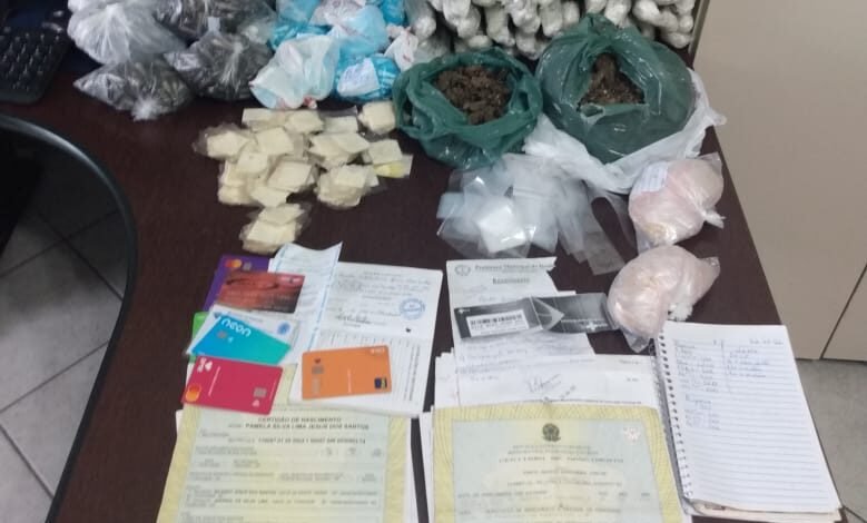 Grande quantidade de drogas é apreendida em Itanhaém