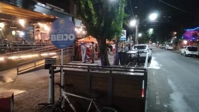 O 'Ponto do Beijo' é destaque de bairro de Santos