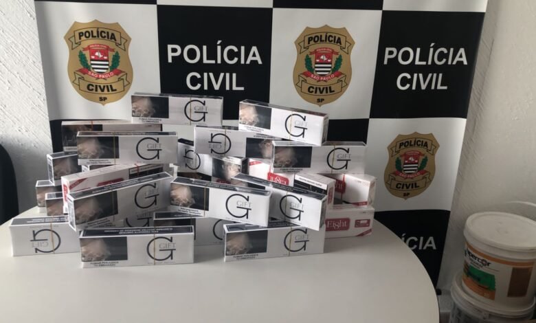 Dono de adega é preso com cigarros contrabandeados em São Vicente