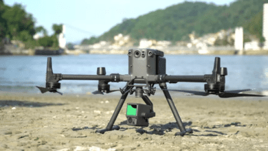 Praias de São Vicente são fechadas para monitoramento de drone