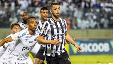 Santos tropeça e fica no empate sem gols com o Ceará pelo Brasileirão