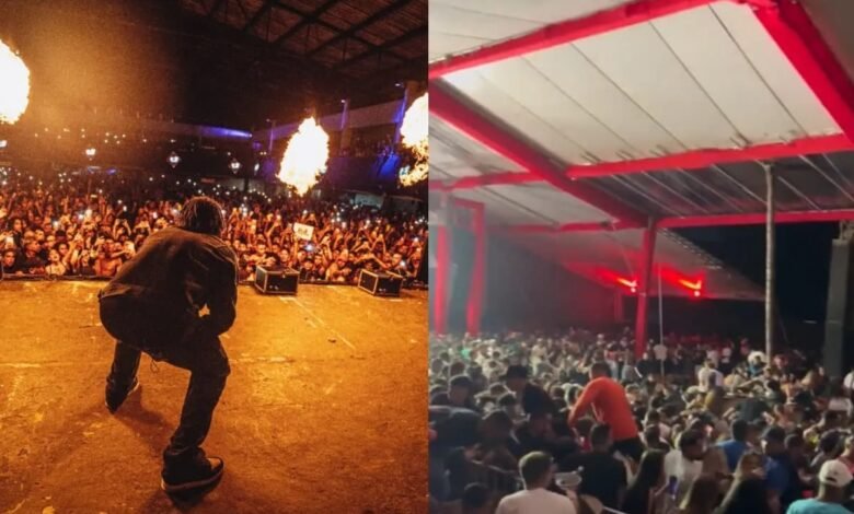 Policial é preso por tiroteio em show do cantor Matuê em Santos