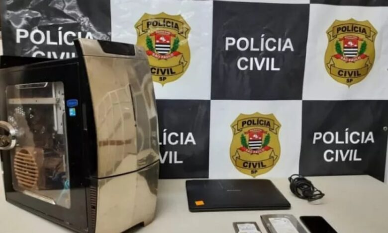 Instrutor de alunos é preso por armazenar pornografia infantil em Ilha Bela