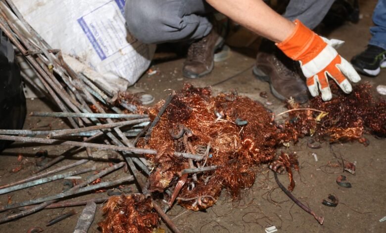 Cobre queimado não pode ser comercializado sem origem legal no Guarujá