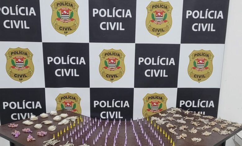 Polícia Civil apreende mais de mil porções de drogas em Mongaguá