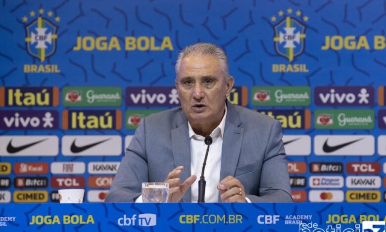 Sem novidades, Tite convoca a Seleção Brasileira para dois amistosos