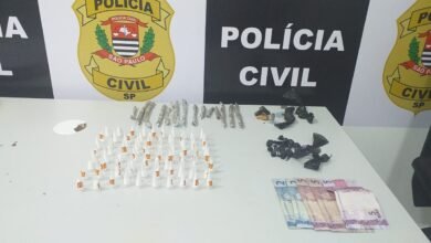 Jovem comercializando drogas é preso em São Vicente