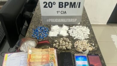 Polícia Militar prende três pessoas por tráfico de drogas em São Sebastião