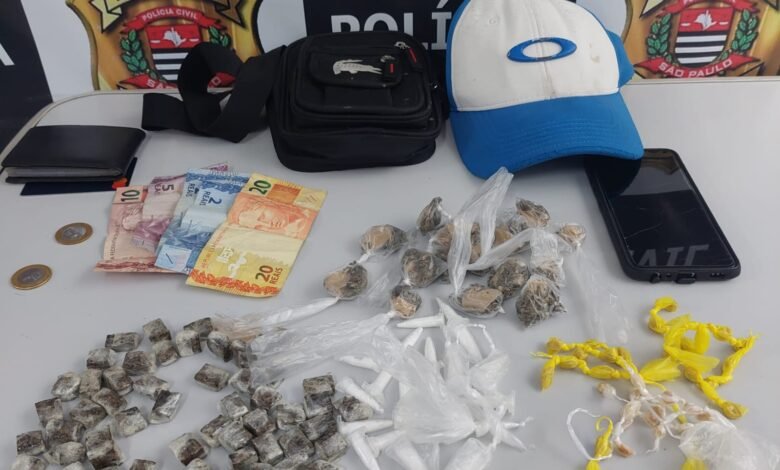 Polícia prende dupla por tráfico de drogas no Litoral Sul