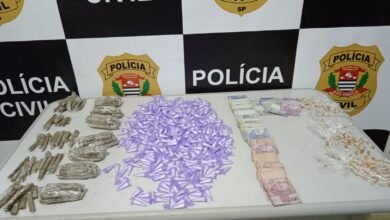 Homem com mais de 800 porções de drogas é preso em São Vicente