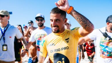 Etapa brasileira do WSL termina com vitória de Filipe Toledo sobre Samuel Pupo