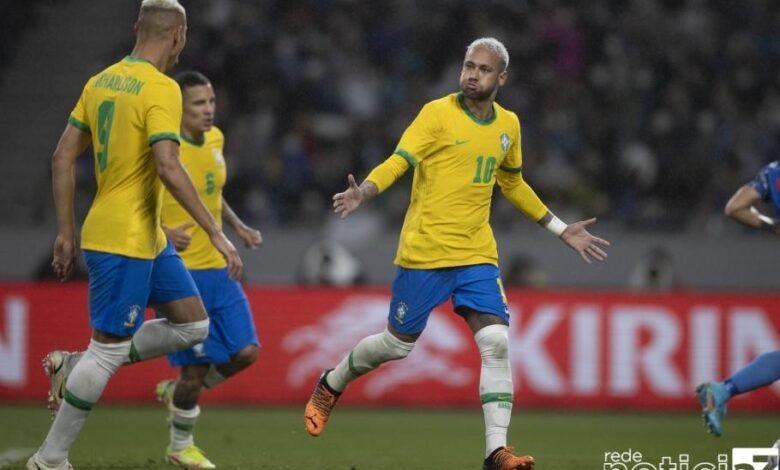 Brasil não joga bem, mas vence o Japão em amistoso