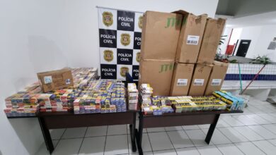 Carga de cigarros é recuperada