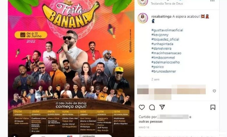 Festa milionária de Gusttavo Lima é cancelada na Bahia