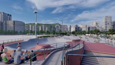 Santos abre licitação para a construção de skatepark olímpico no Quebra-Mar